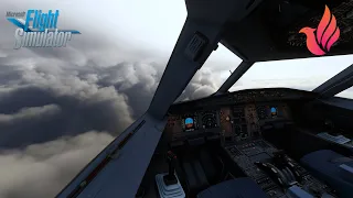 MSFS 2020 Fenix A320 | STUNNING departure out of rainy Zurich. Full flight to Larnaca, Cyprus.