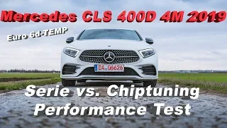 Mercedes CLS 400D 4M 2019 Performance Test - Serie vs. Chiptuning - Euro 6d-TEMP
