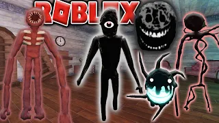 👁️ENCONTRÉ A TODOS LOS MOUNSTRUOS DE DOORS en ROBLOX | Accurate Doors RP