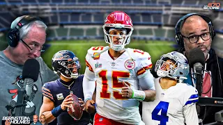 NFL coaches & execs rank Justin Fields a 'tier 3' QB | Bears | Bernstein & Holmes