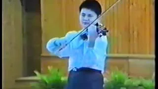 Chuanyun Li  plays Carmen Fantasy in 1991 Wieniawski Competition 2nd[ Full ]