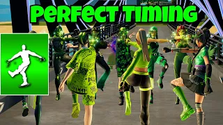 Fortnite Perfect Timing - Bad Guy Emote (Billie Eilish 💚)