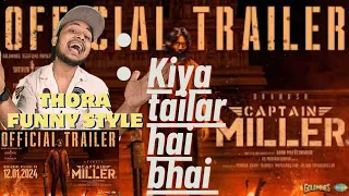 Captain Miller - Trailer | Dhanush | Shivarajkumar | Arun Matheswaran | GV Prakash | HB Reaction Tv|