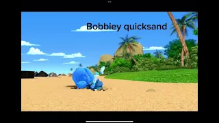 Bonnie was stuck in the quicksand￼