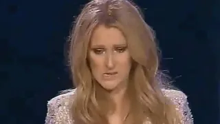 Céline Emotional on Stage
