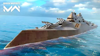 New US Battleship PAN SPATIAL TETON in action : Modern Warships