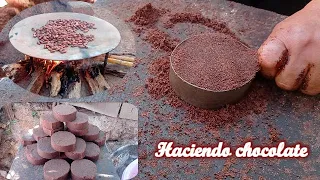 MI ABUELITA NOS ENSEÑA A HACER  CHOCOLATE EN TABLILLA  RECETA DE GENERACIONES ANTIGUAS! OAXACA