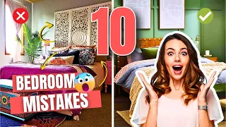 10 Common Bedroom DESIGN MISTAKES (And How To FIX THEM!)