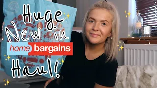 HOME BARGAINS HAUL! | NEW IN JANUARY 2023 | MY BIGGEST ONE YET! | HARRIET MILLS