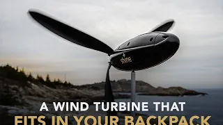 Shine: A Wind Turbine That Fits In Your Backpack-tech updates