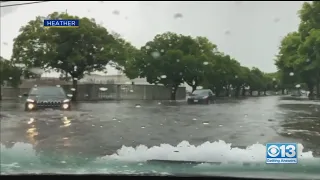 Flooding in Stockton