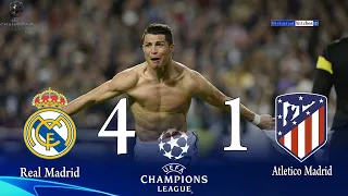 Real Madrid vs Atletico Madrid 4-1 UEFA Champions League 2014 Final All Goals And Extended Highlight