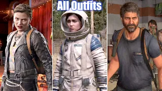 TLOU2 No Return - All Characters & Outfits Showcase (The Last of Us 2 Remastered No Return)