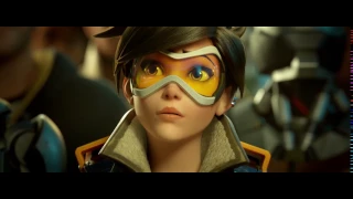 "Overwatch Tracer Looking" live wallpaper for Wallpaper Engine