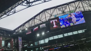 Texas Rangers Opening Day. Roof Opening. 3/30/2023