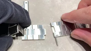 DIY How to adjust the CARTIER - Santos Bracelet in 2 Minutes 拆卡地亚山度士表带