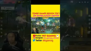 Tonde Gamer Region Top 1 on Bangladesh Sarver 🤔 free fire news 🌞 Tonde Gamer shorts | #ffn #shorts