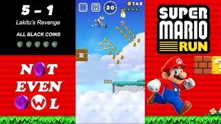 Super Mario Run - World 5-1 All Black Coins