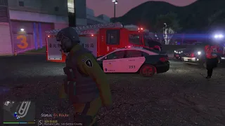 GTA 5 LSPDFR台灣 反恐特勤 强力攻堅 （下）EP25 （維安特勤隊）