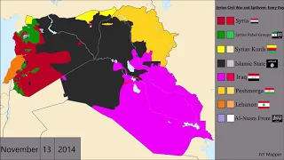 Syrian Civil War and Spillover: Every Day (2019)