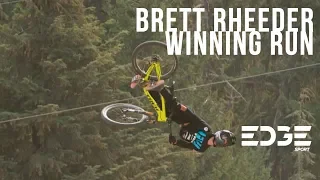 Brett Rheeder's Winning Run | Red Bull Joyride | Whistler 2016 | EDGEsport