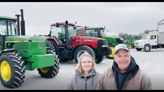 Terry and Joani Lawson Preview Their Farm Retirement Auction Tomorrow - Noblesville, IN