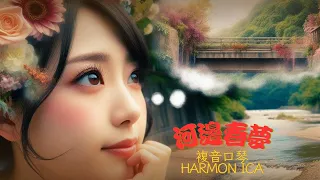 《吹吹口琴風》河邊春夢 Dreams of Spring Tide by the River - 複音口琴初學練習 Tremolo Harmonica Beginner