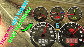 How to Get These SICK Custom Gauges/HUD! | NFS Most Wanted 2005