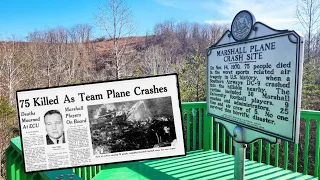 WE ARE MARSHALL Plane Crash Site & Grave Memorial for 75 Deaths