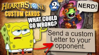 Custom Messages in Hearthstone? What Could Go Wrong? Top Custom Cards of the Week #S02 #E18