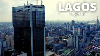 Lagos City 4K - Drone Footage of Lagos, Nigeria Skyline - Ultra HD