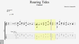 Clannad - Roaring Tides (Tab)