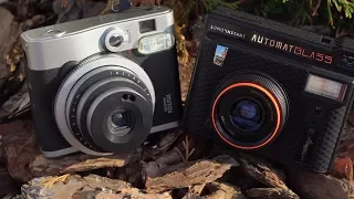 Lomo Instant Automat Glass VS Fujifilm Instax Mini 90 (+English subtitles)