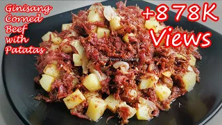 HOW TO COOK EASY AND YUMMY CORNED BEEF HASH | GINISANG CORNED BEEF NA MAY PATATAS!!