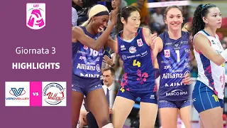 Milano - Scandicci | Highlights | 3^ Giornata Campionato 23/24 | Lega Volley Femminile