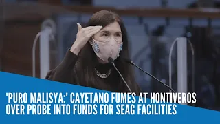 'Puro malisya:' Cayetano fumes at Hontiveros over probe into funds for SEAG facilities