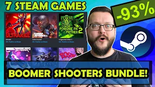 Boomer Shooters Bundle! 7 Steam Games in one package! Review