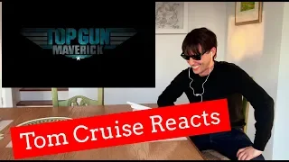 Tom Cruise Reacts to Top Gun 2 Maverick Trailer