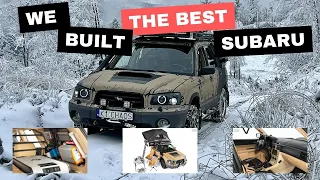 FROM ZERO TO HERO I Chaos Subaru Forester XT Build #Overland #offroad #camping #adventure #english