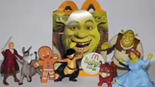 Announcement! McDonald's® Happy Meal® Toys Complete: Shrek™ the Third (2007) COMING SOON!