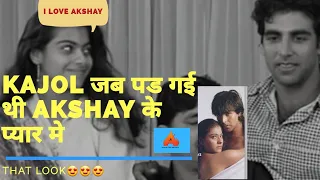 Kajol जब पड गई थी Akshay के प्यार मे | Kajol Crush on Akshay | Akshay Kumar | akshay and kajol