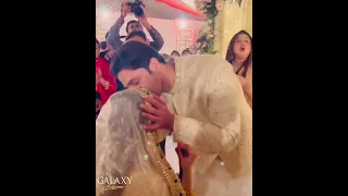 hiba bukhari Arez Ahmed got married in Karachi