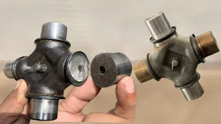A Mind Blowning Connection of Broken Universal Joint Shaft That Was Amazing Mission....