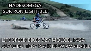 New Lite Speed Bikes 72V Molicel P42A Battery Pack Available!