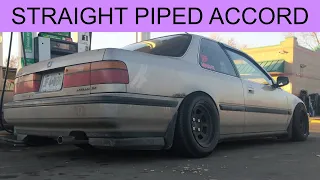 2.25" STRAIGHT PIPE install video (CB7 muffler delete)