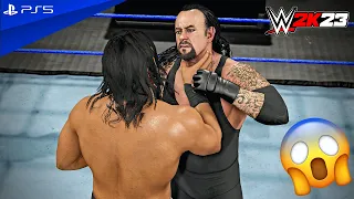 WWE 2K23 - The Great Khali vs. The Undertaker - Full Match at SmackDown | PS5™ [4K60]