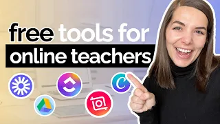5 FREE Tools EVERY Online Teacher Should Be Using | Free Teach Online Setup Tools!