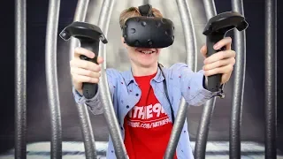 ESCAPING A PRISON IN VIRTUAL REALITY! | Prison Boss VR (HTC Vive Gameplay)