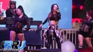 Becky G Performing Her Hit "Can't Stop Dancin" LIVE At "Rock The Red Kettle"