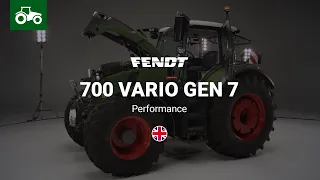 Fendt 700 Vario Gen7 | Productvideo | Performance | Fendt